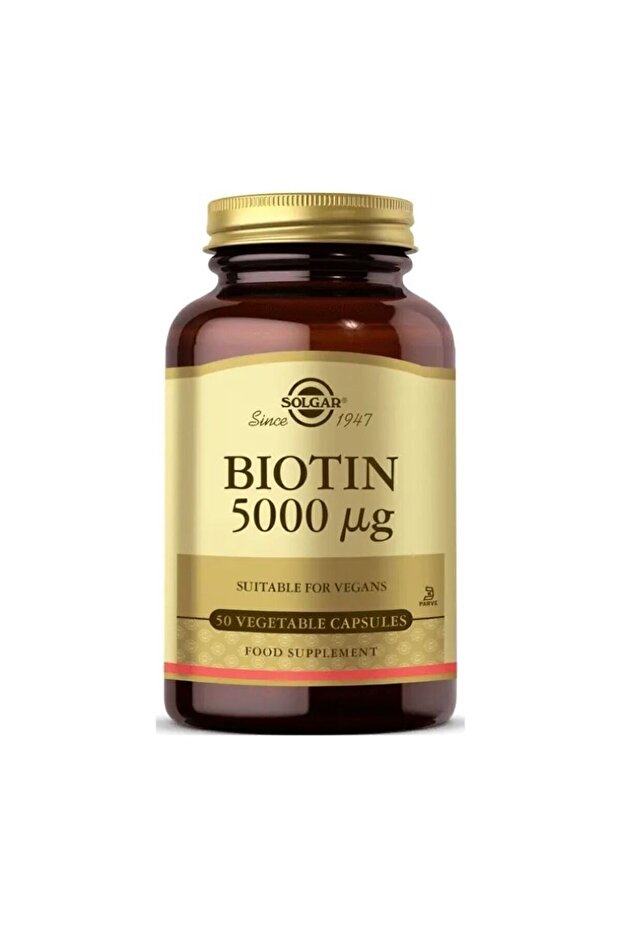 Biotin 5000 mcg 50 Kapsül X3 Adet - 2
