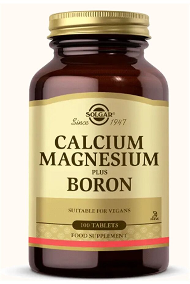 Calcıum Magnesıum Plus Boron 100 Tabs - 1