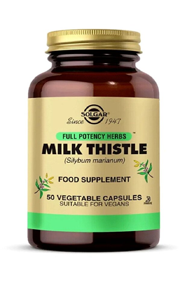 Milk Thistle 100 mg 50 Kapsül - 3
