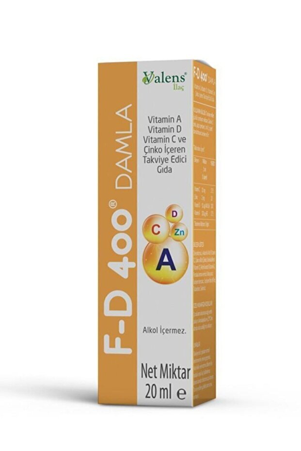 F-D 400 Damla 20 ml - 1