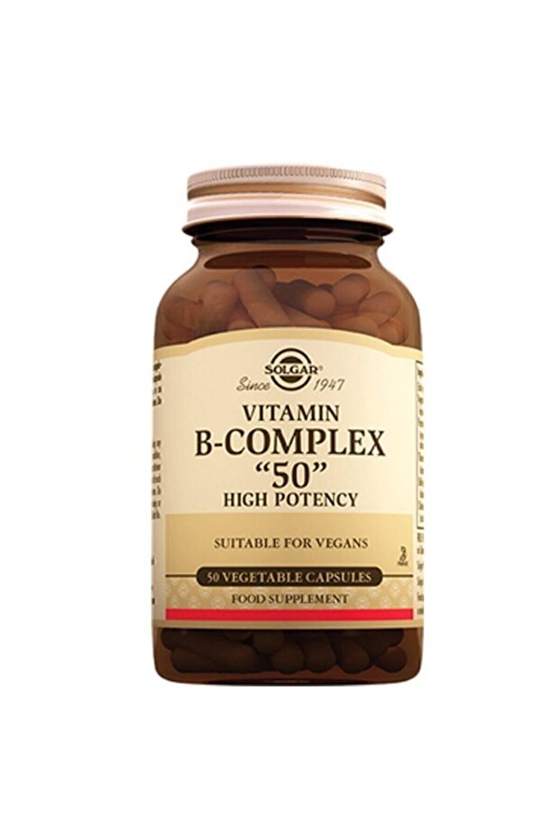 Vitamin B Complex 50 mg 50 Kapsül - 1