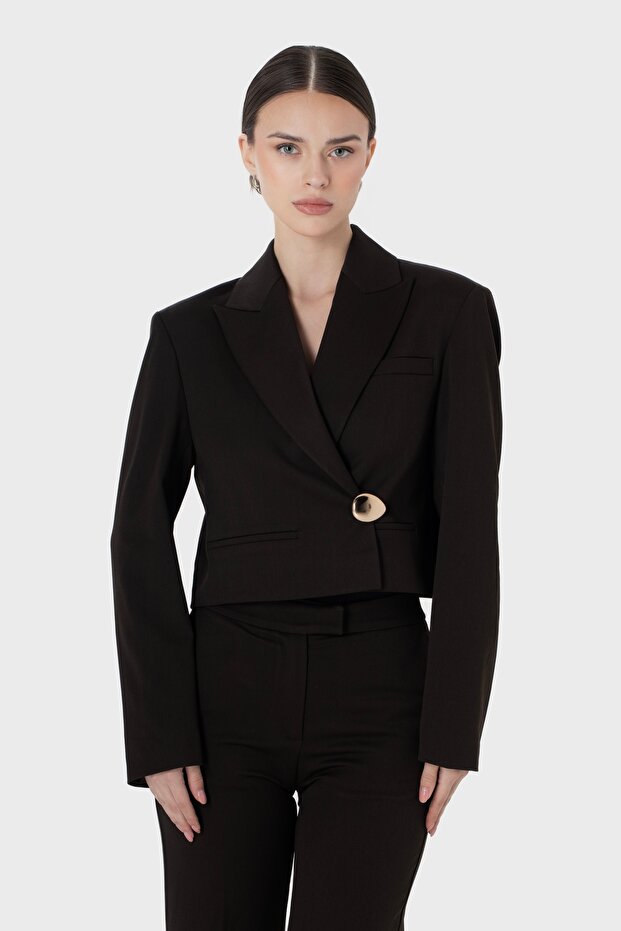 Buckle Jacket Black - 2