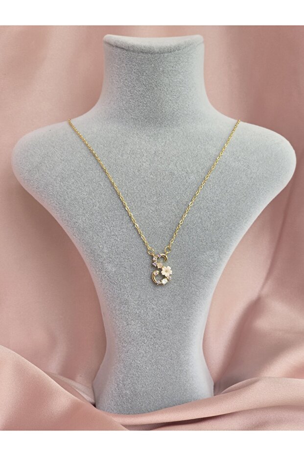 Çelik harf kolye - 5