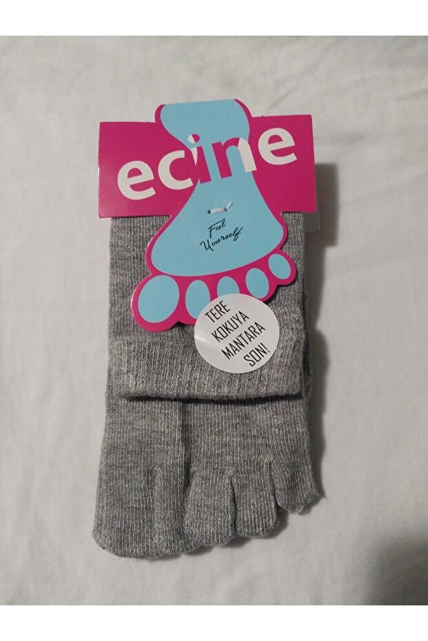 Bambu 4'lü Paket Parmaklı Çorap - 3