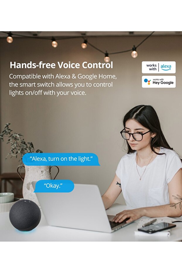 مفتاح واي فاي ذكي باللون الأسود - 3