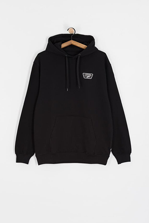 Erkek Full Patch Pullover Sweatshirt - Siyah - 5