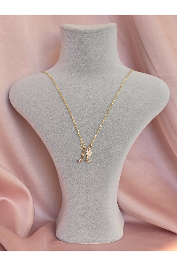 Çelik harf kolye - 3