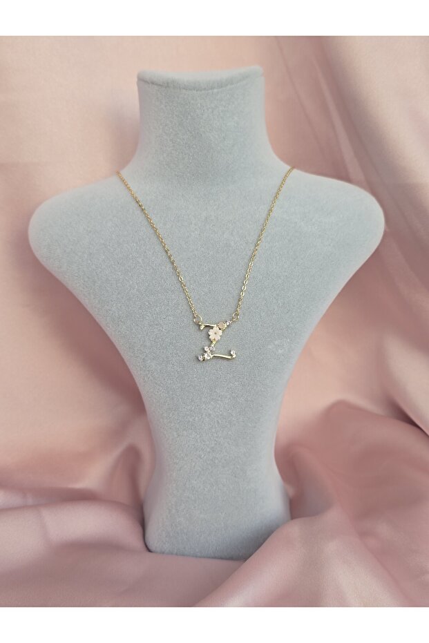 Çelik harf kolye - 4