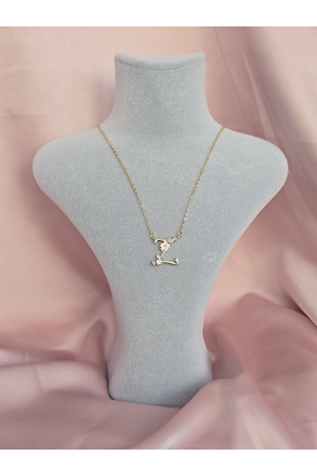 Çelik harf kolye - 8