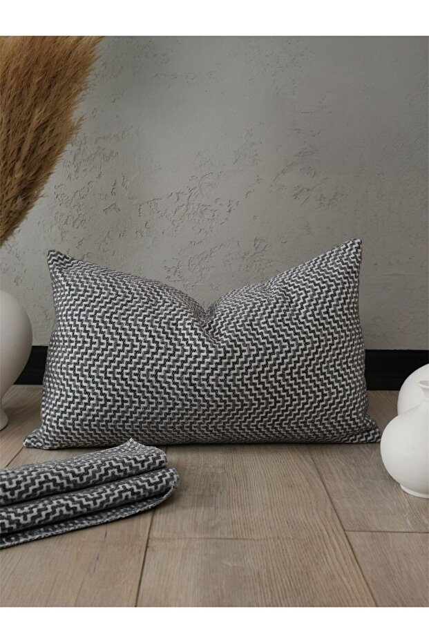 Arion Modern Woven Throw Pillow Cover''30X50''