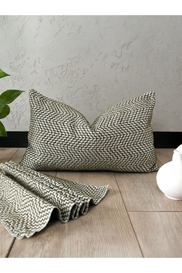 Arion Modern Woven Throw Pillow Cover''30X50''