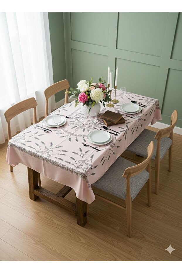 مفرش طاولة منقوش أصلي - 2