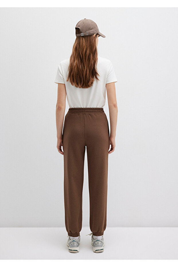 بنطال رياضي بني أساسي 1600903-81959 - 5