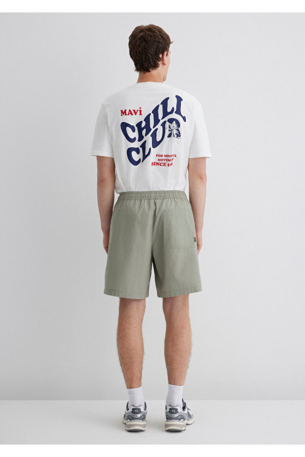 Yeşil Şort 0410266-71484 - 5