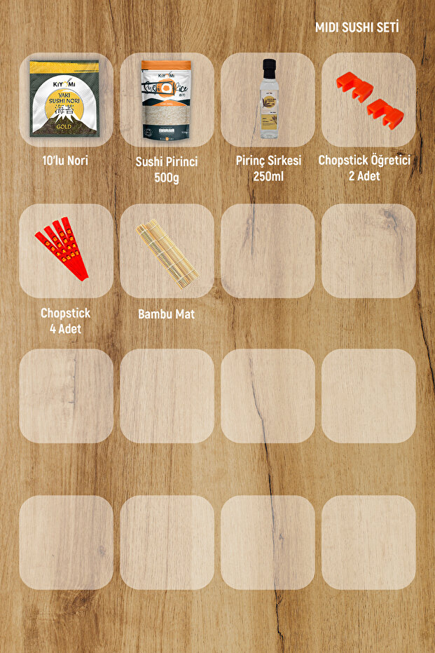 Midi Sushi Set / Suşi Seti - 4
