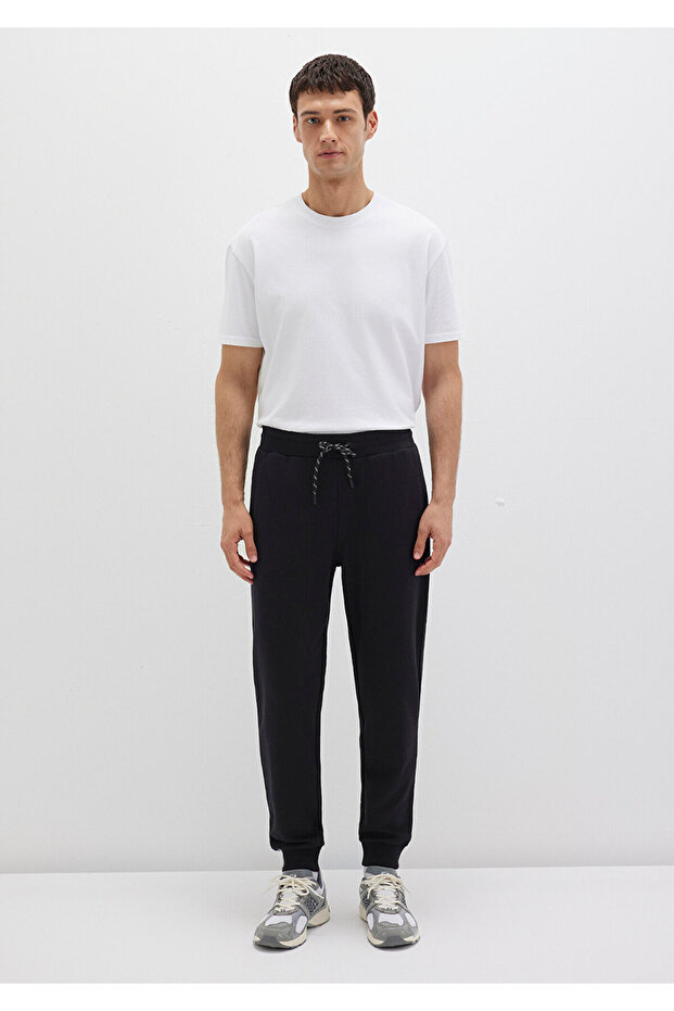 Siyah Basic Eşofman Altı 066907-900 - 3