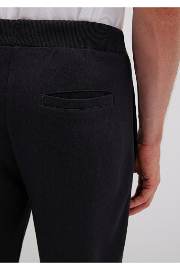 Siyah Basic Eşofman Altı 065177-900 - 7