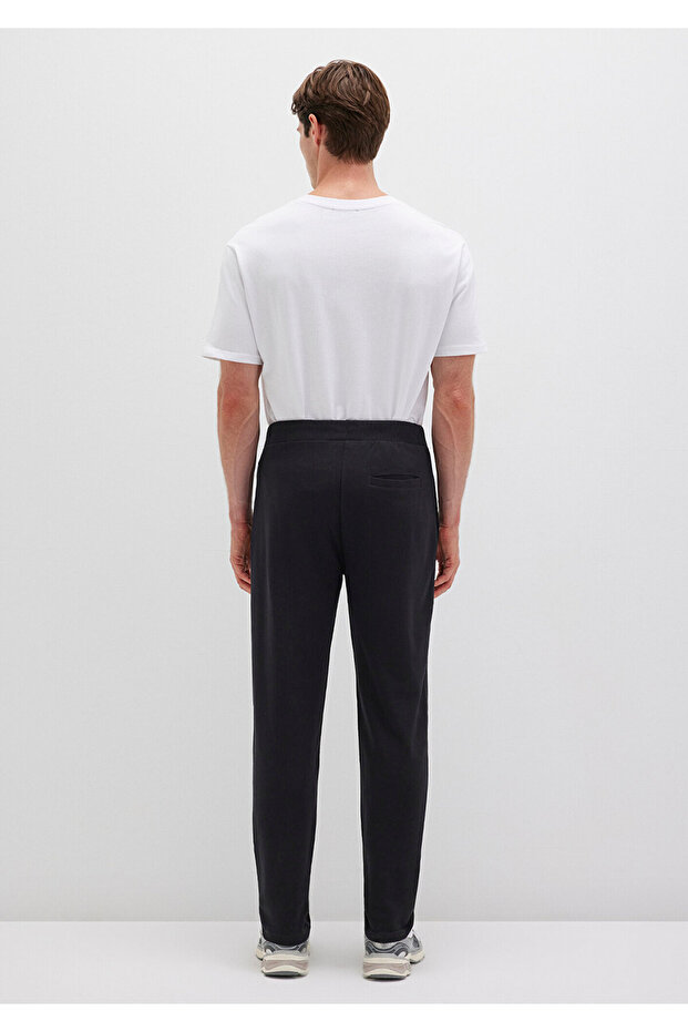 Siyah Basic Eşofman Altı 065177-900 - 5