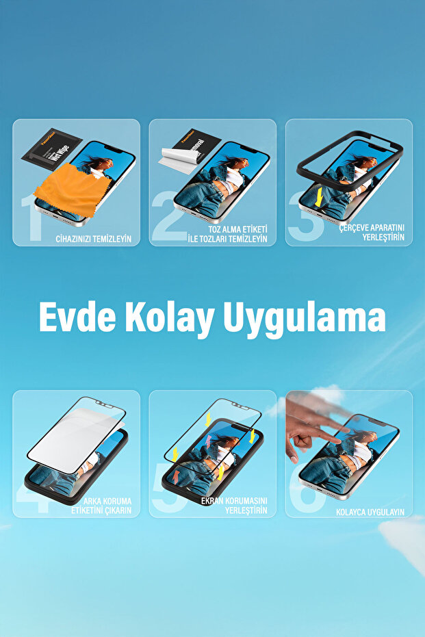 PG Ceramic Screen Protector iPhone 16 / 15 / UWF - 2