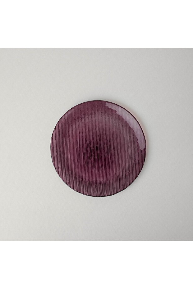 Fine Pasta Tabak 21 cm Mürdüm - 3