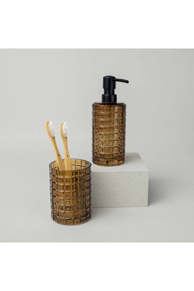 Ruby 7,9X10,6 cm Diş Fırcalık Amber - 2