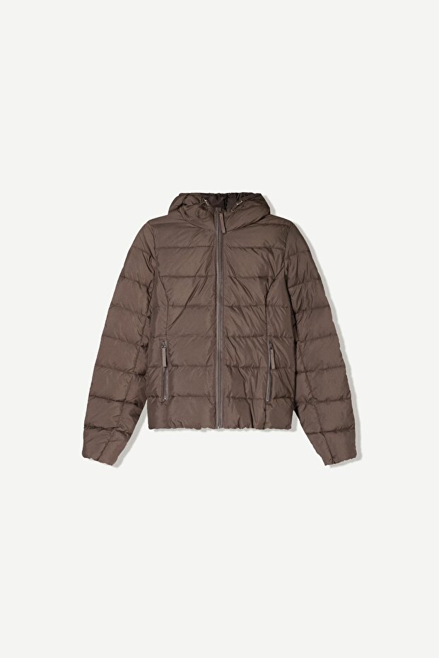 İnce kapitone su geçirmez ceket - 2