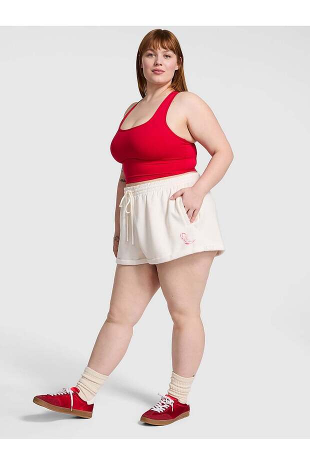 Paçaları Kıvrılmış Şort - 1