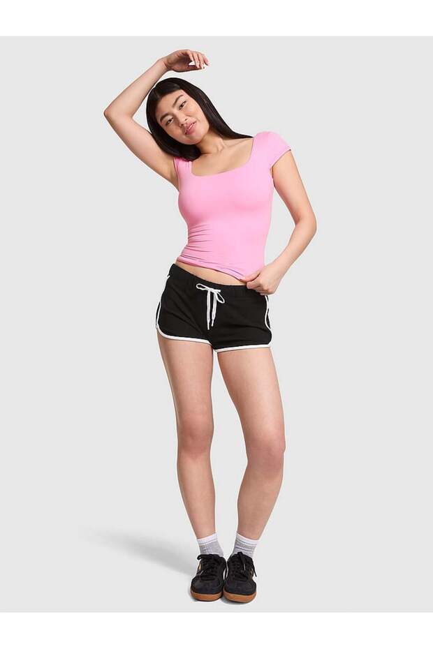 Pamuklu Modal Mikro Şort - 1