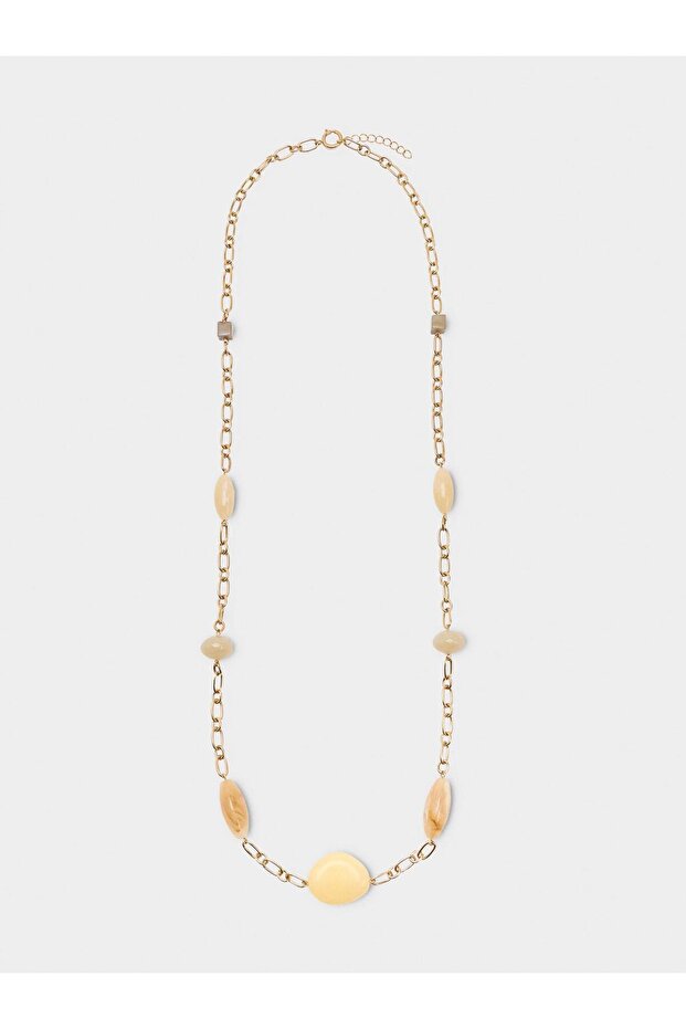 Taş Efektli Kolye - 2