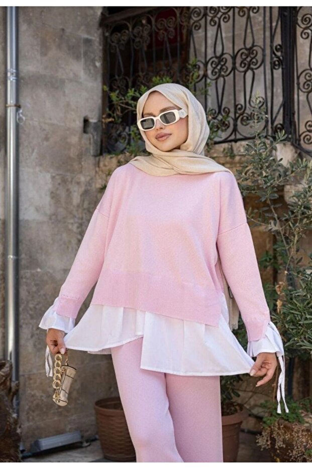 Truva Mercerized Suit with Shirt Detail