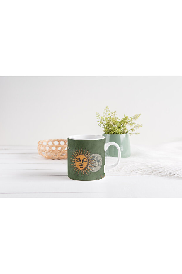 Colorful Patterned Print Mug