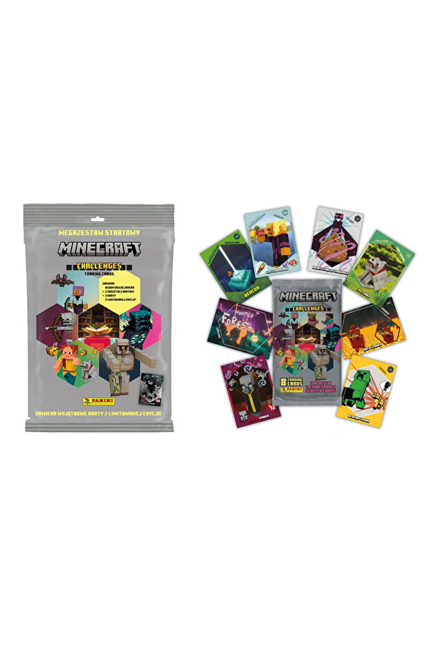 Lisanslı Minecraft Mega Başlangıç Paketi Challanges Starter Pack - 7