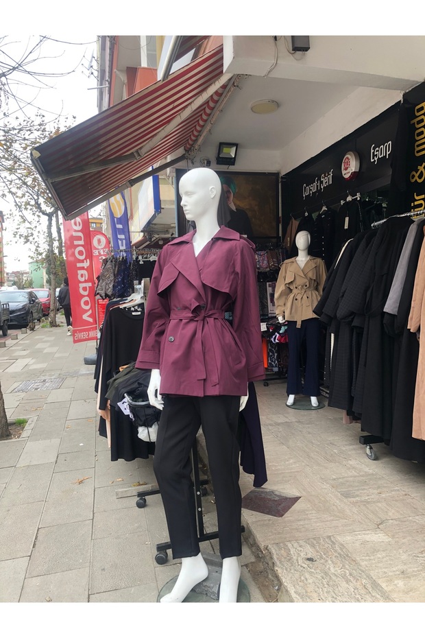 Genç model trençkot - 2