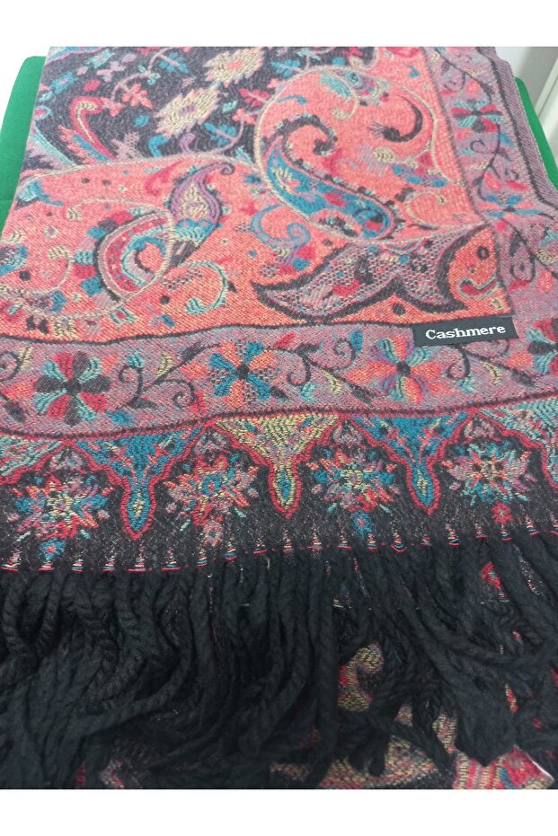 İthal kaşmir omuz şalı - 1