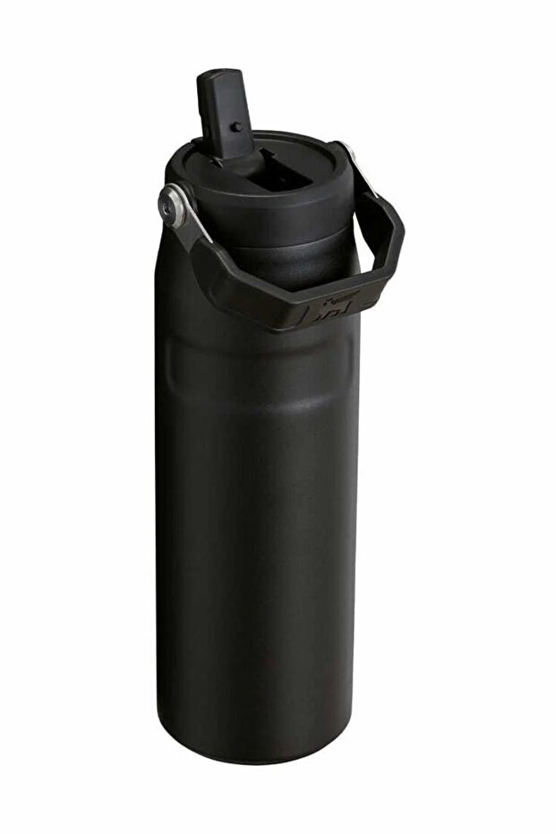 The IceFlow™ Bottle Flip Straw Pipetli Termos Bardak 2.0 0,70 LT / 24oz Siyah 10-11283-143 - 2