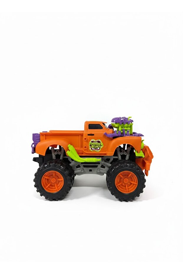 Turuncu Çılgın Dev Araba - 6