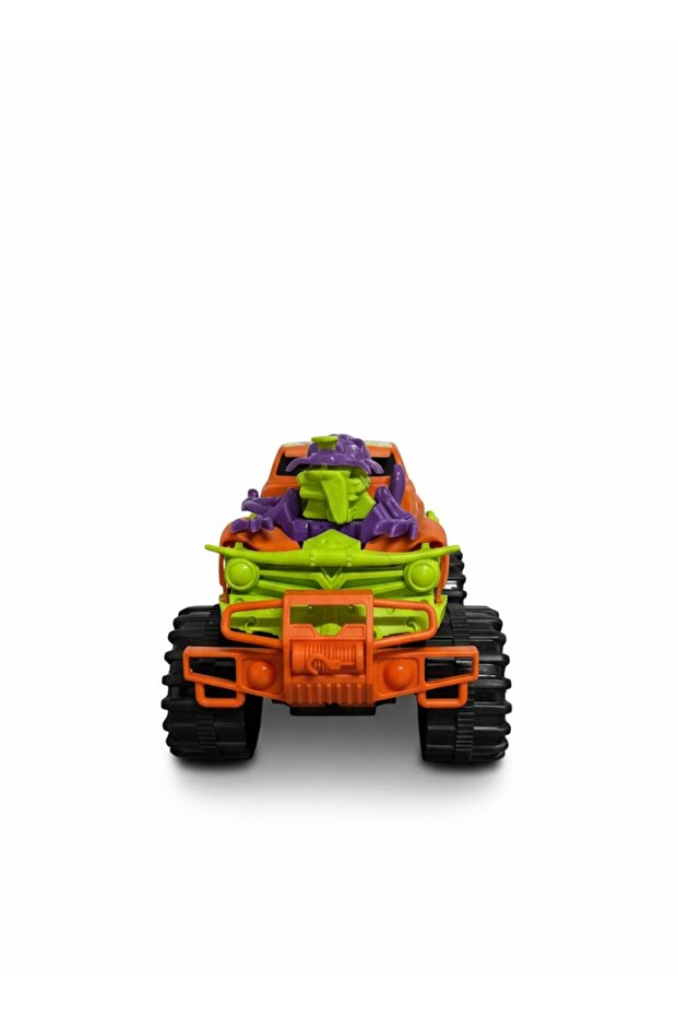 Turuncu Çılgın Dev Araba - 3