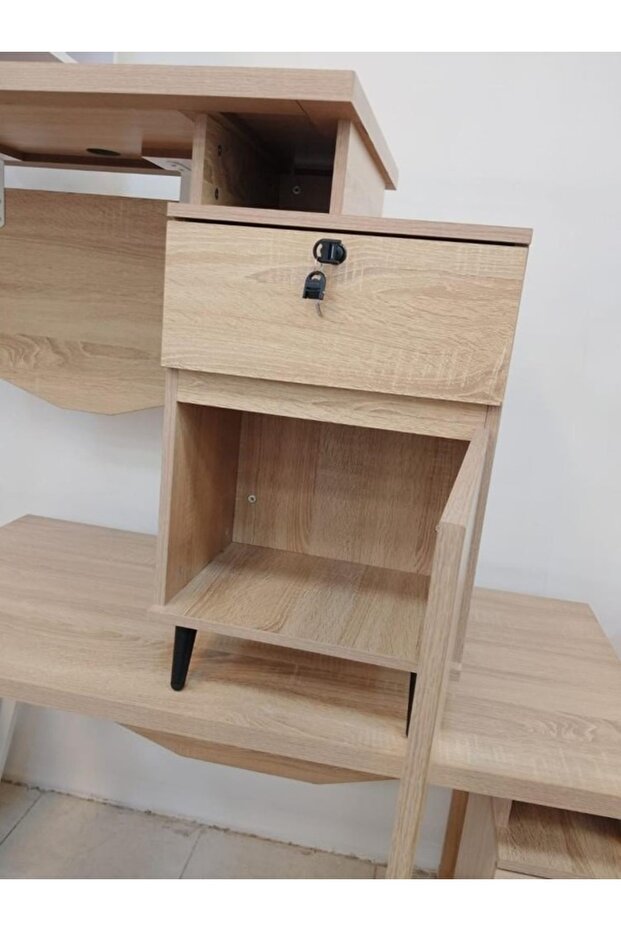 Small study desk - 100 cm - practical Turkish design - 5