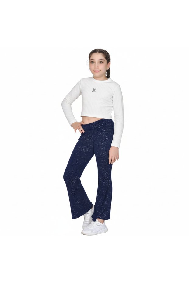 Spanish Girls' Tights with French Velvet Lamination