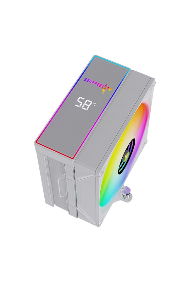 H400PROT PWM ARGB Cooler White Color - 3