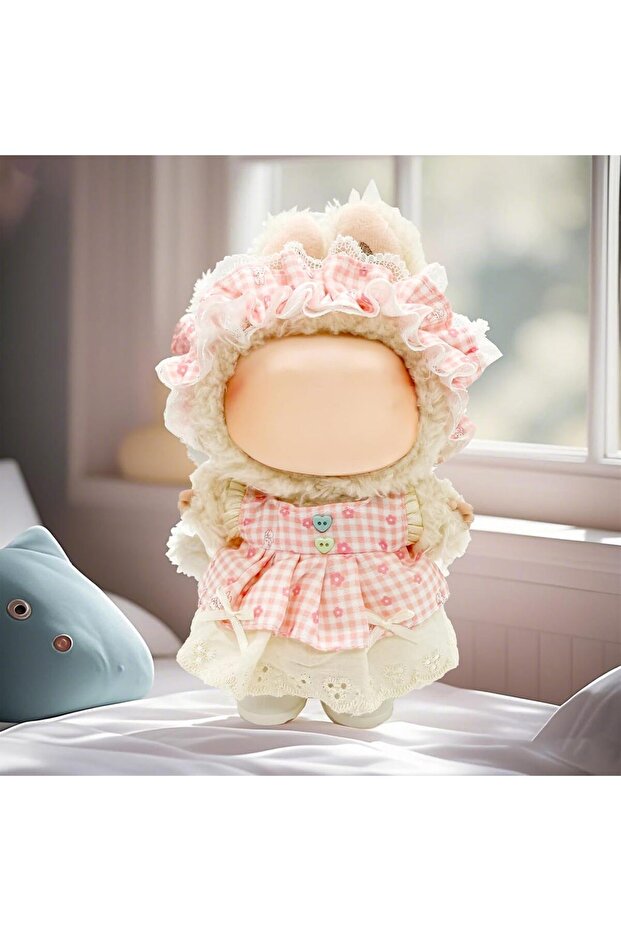 طقم كاروهات وردي - 4