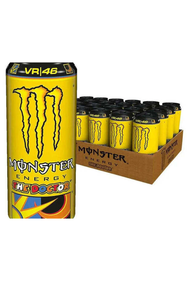 VR46 The Doctor Rossi Energy Drink Cans - (24x500ml)