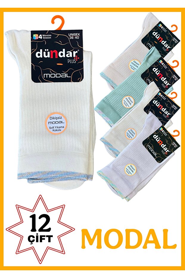 Women's Modal Scented Corded Fabric Socks Assortment 36-40