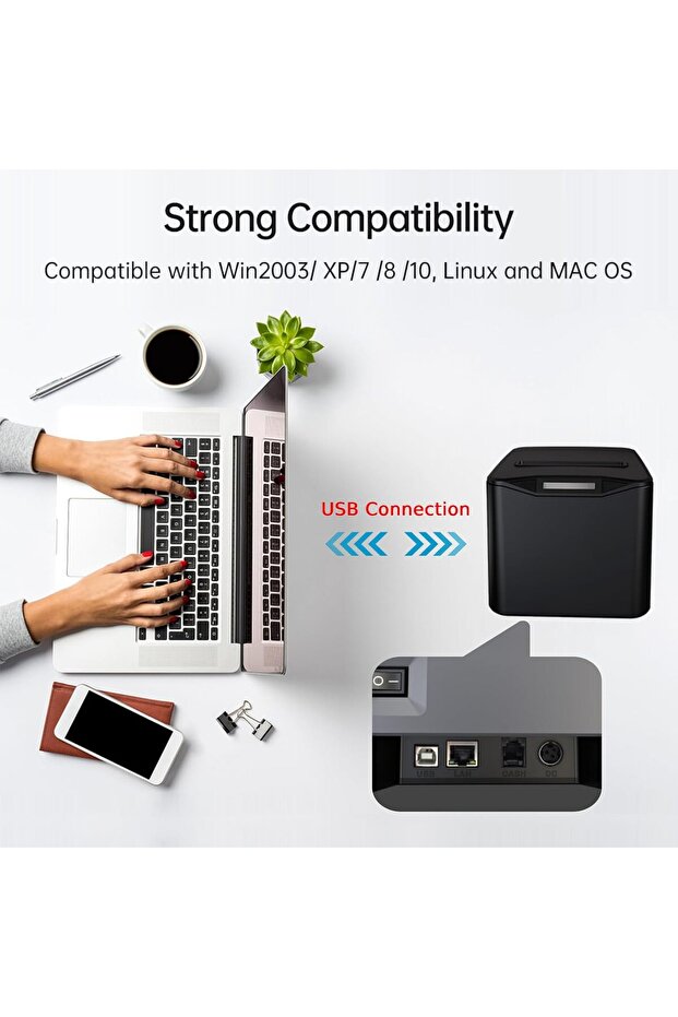 Receipt Printer 80 mm Thermal Printer - 5