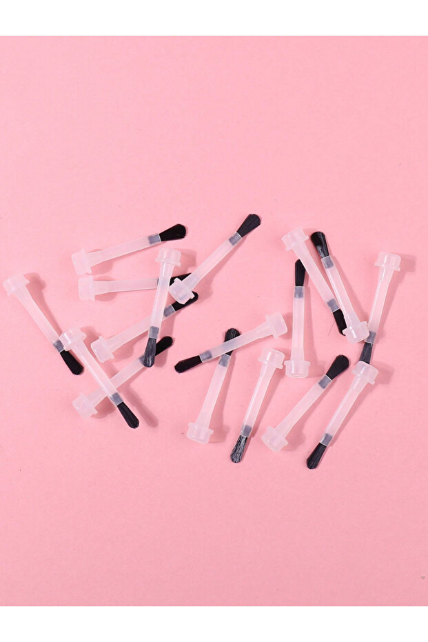 50pcs 50Pcs Nail Brush Polish Brushes Replacement Head Brush Dip Disposable Acrylic Powder Heads Liq