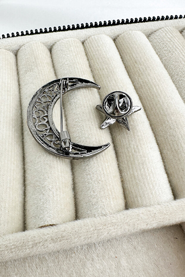 Ay Yıldız Broş (4 CM) - 4