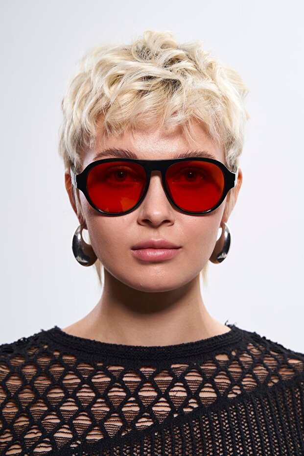 Çardak Black Orange Circusian Balance Glasses