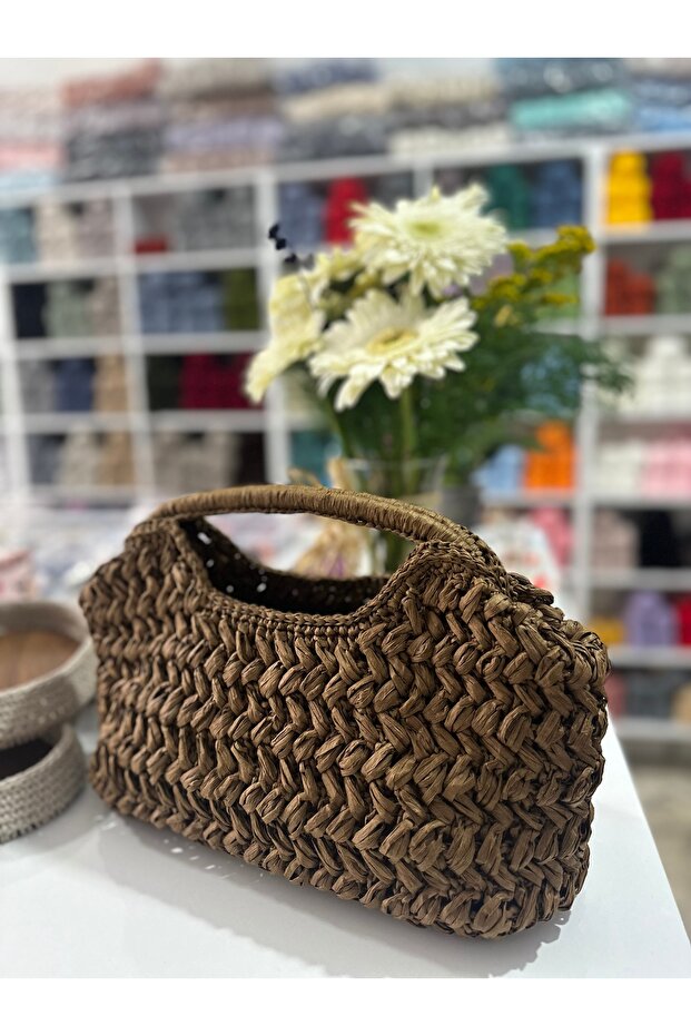 El Tutma Rafya İp Çanta - 2