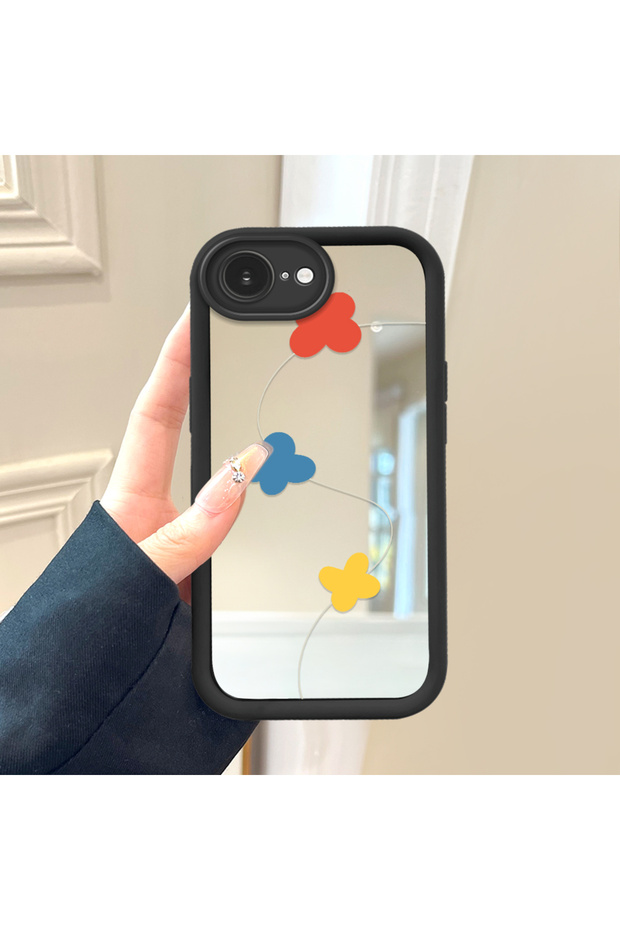 غطاء حماية متوافق مع آيفون 16e بتصميم خاص من السيليكون مع نمط مميز وحماية كاملة - 2