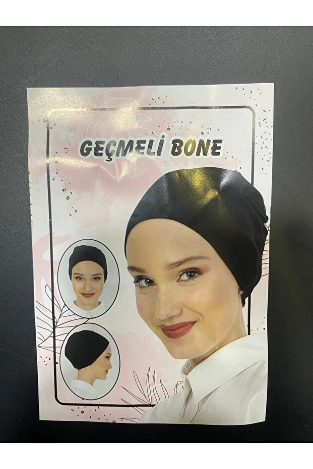 GEÇMELİ BONE BEYAZ-ÜÇGÜL - 1